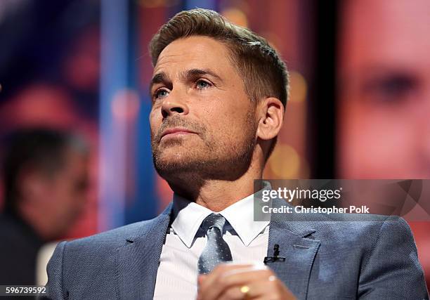 Honoree Rob Lowe appearss onstage at The Comedy Central Roast of Rob Lowe at Sony Studios on August 27, 2016 in Los Angeles, California. The Comedy...