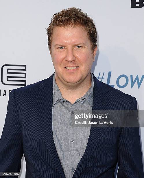 Comedian Nick Swardson attends the Comedy Central Roast of Rob Lowe at Sony Studios on August 27, 2016 in Los Angeles, California.