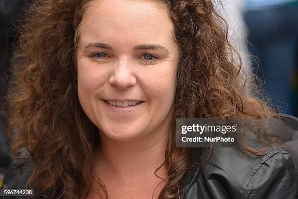 Cherylee Houston, actress, attending the Manchester Pride Parade 2016 on August 27, 2016 in Manchester, England. The Manchester Pride events are to...