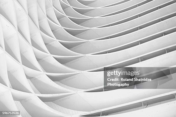 study of patterns and lines - monochrome yellow stock pictures, royalty-free photos & images