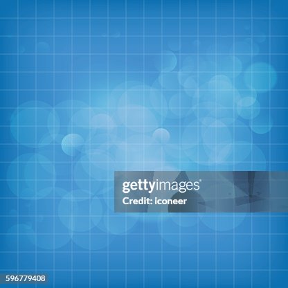 Silver blue bubble background with grid Silver blue bubble background with grid