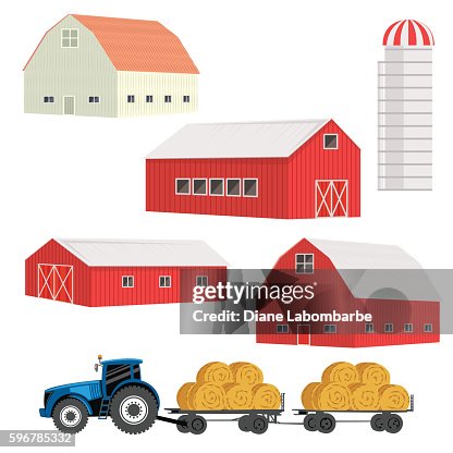 Simple Old Fashioned Red Barn Simple Old Fashioned Red Barn
