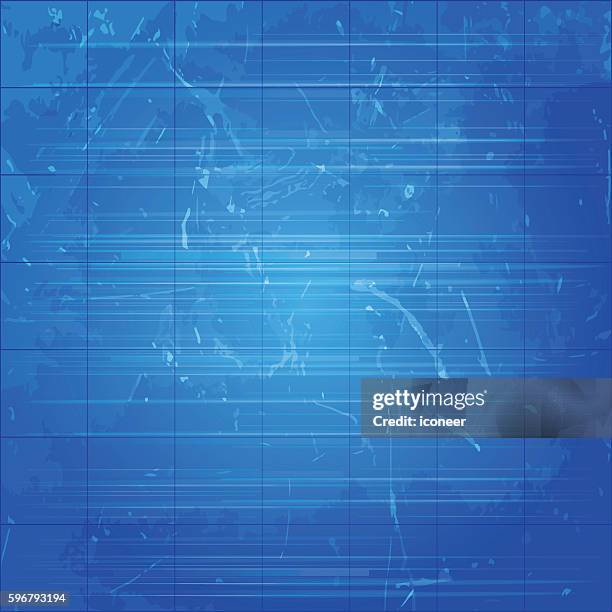 Dark Blue Grunge Metal Background With Scratch Lines High-Res Vector ...