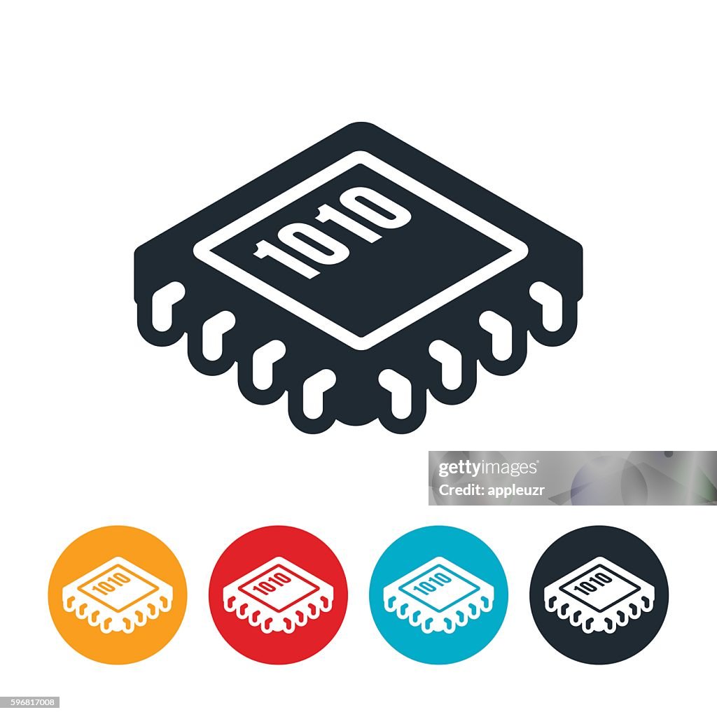 Computer Chip Icon