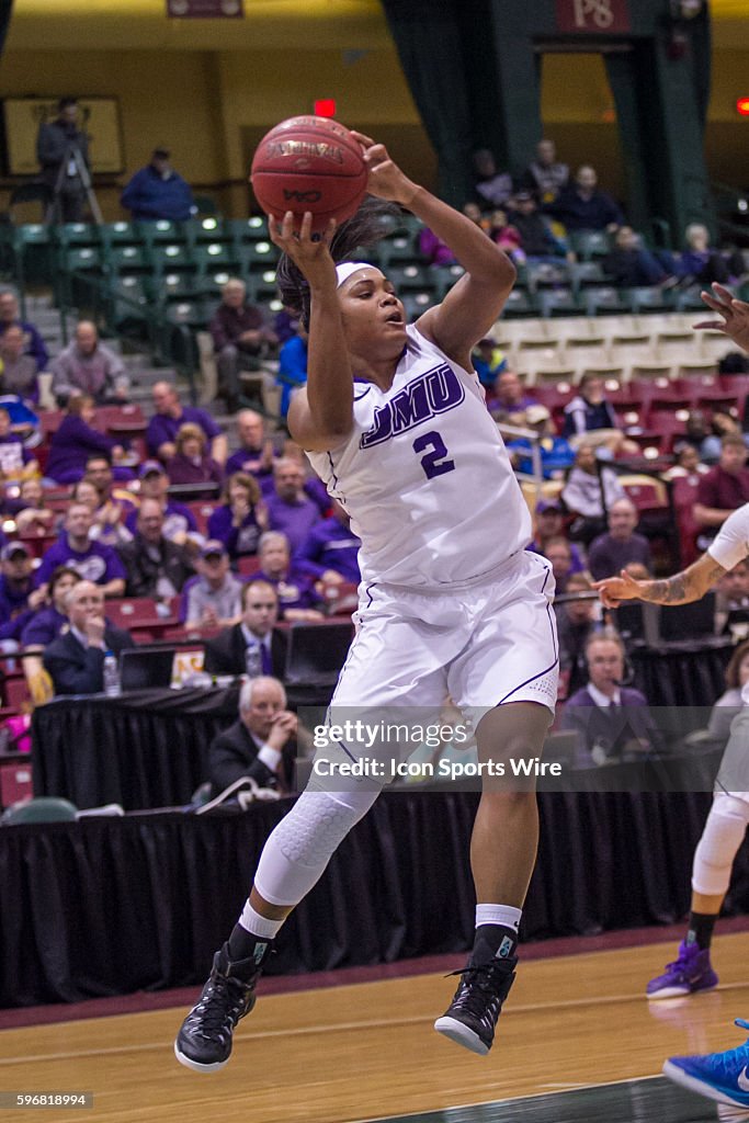 NCAA BASKETBALL: MAR 15 CAA Women's Championship - James Madison v Hofstra