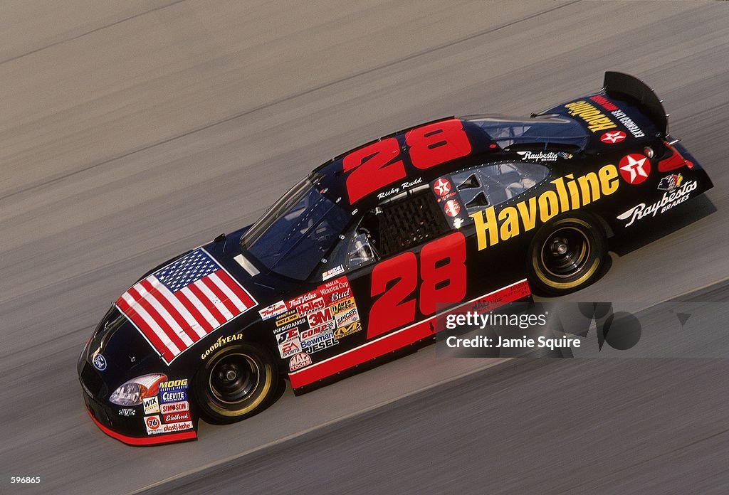 Pocono Ricky Rudd Ricky Rudd who drives the Texaco Halvoline Ford Taurus for Robert ...