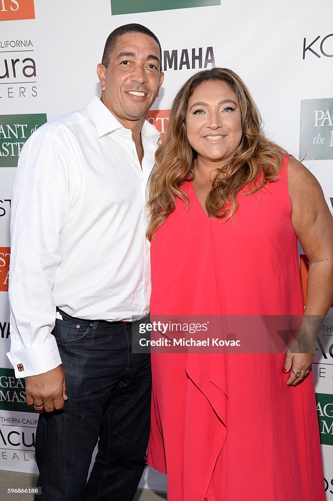 TV personality Jo Frost and Darrin Jackson attend the Festival of