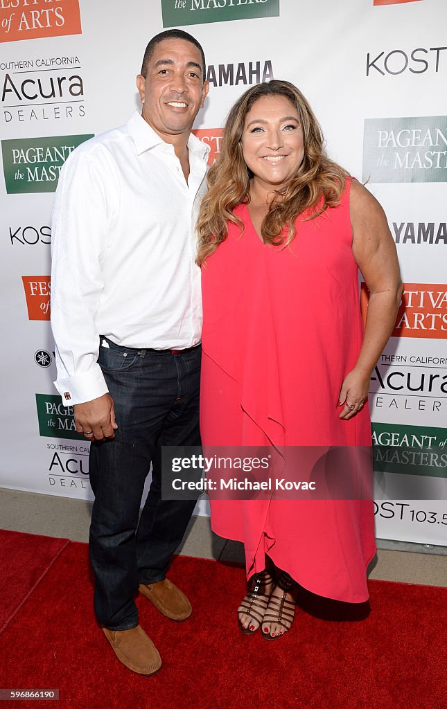 TV personality Jo Frost and Darrin Jackson attend the Festival of