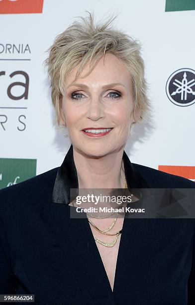 Actress Jane Lynch attends the Festival of Arts Celebrity Benefit Concert and Pageant on August 27, 2016 in Laguna Beach, California.