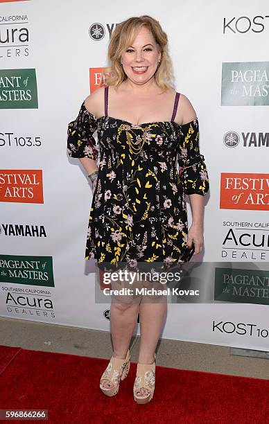 Actress Kirsten Vangsness attends the Festival of Arts Celebrity Benefit Concert and Pageant on August 27, 2016 in Laguna Beach, California.