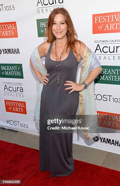 Actress Lisa Ann Walter attends the Festival of Arts Celebrity Benefit Concert and Pageant on August 27, 2016 in Laguna Beach, California.