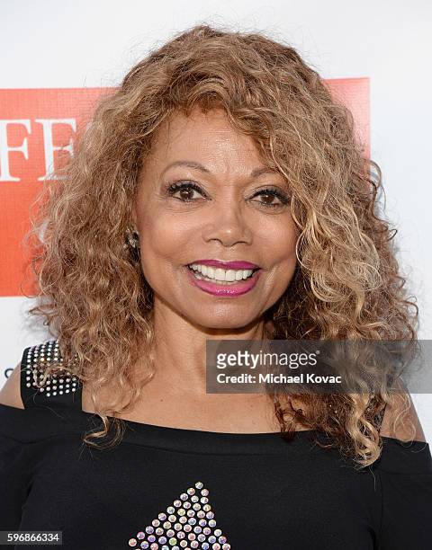 Musician Florence LaRue attends the Festival of Arts Celebrity Benefit Concert and Pageant on August 27, 2016 in Laguna Beach, California.