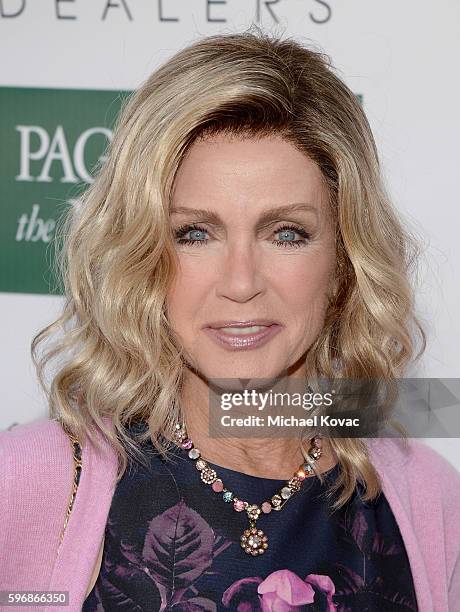 Actress Donna Mills attends the Festival of Arts Celebrity Benefit Concert and Pageant on August 27, 2016 in Laguna Beach, California.