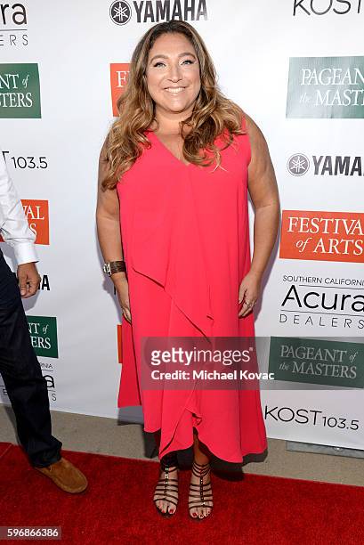 Personality Jo Frost attends the Festival of Arts Celebrity Benefit Concert and Pageant on August 27, 2016 in Laguna Beach, California.