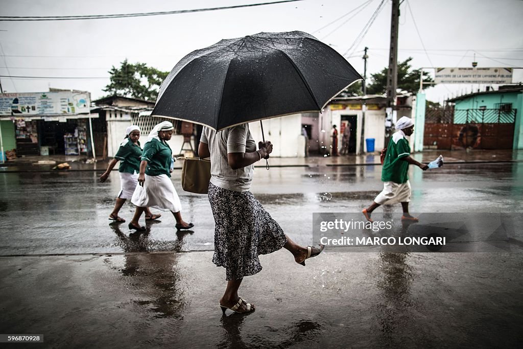 TOPSHOT-GABON-RELIGION