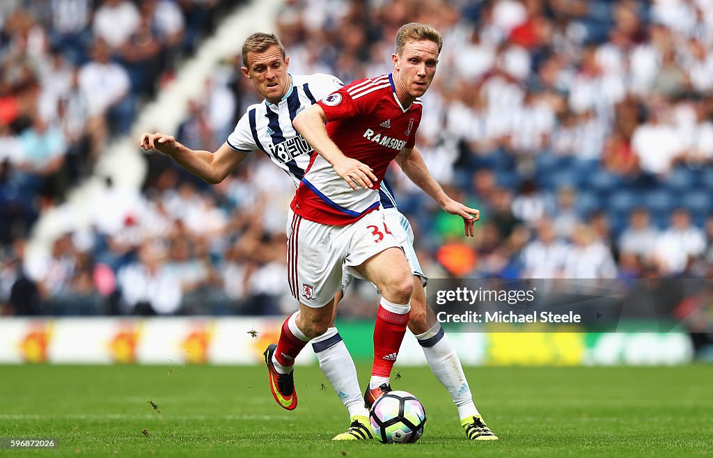 West Bromwich Albion v Middlesbrough - Premier League