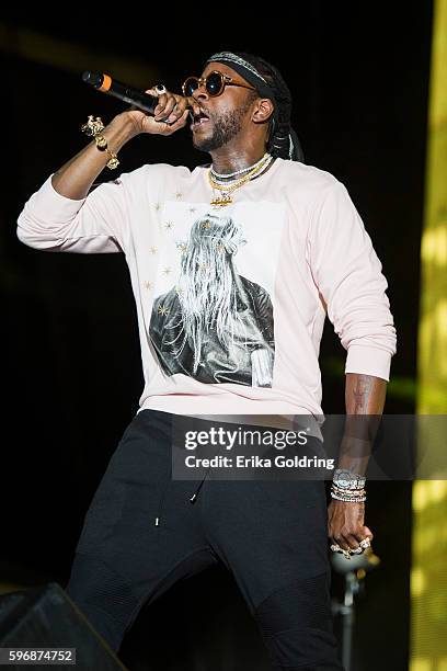 Tauheed Epps aka 2 Chainz performs at Champions Square on August 27, 2016 in New Orleans, Louisiana.
