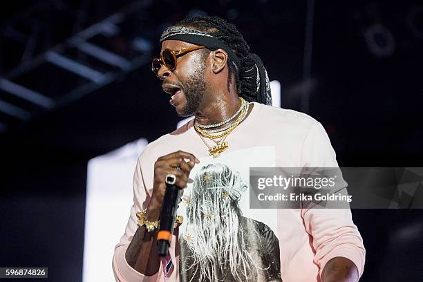 Tauheed Epps aka 2 Chainz performs at Champions Square on August 27, 2016 in New Orleans, Louisiana.