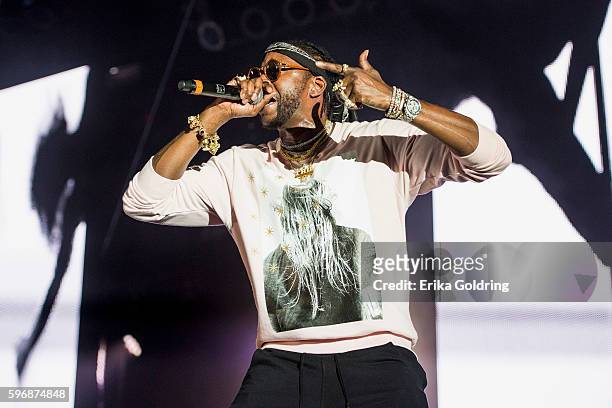 Tauheed Epps aka 2 Chainz performs at Champions Square on August 27, 2016 in New Orleans, Louisiana.