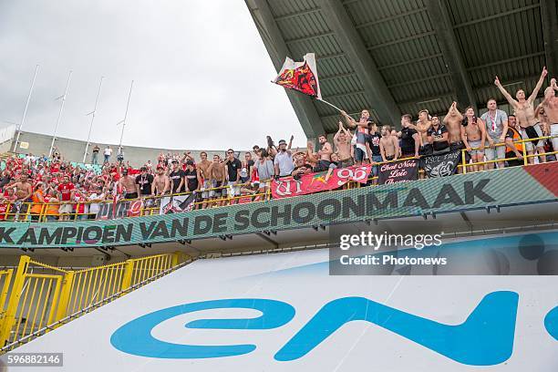 During the Jupiler Pro League match between Club Brugge and Standard de Liege at the Jan Breyden stadium on August 28, 2016 in Brugge, Belgium ,