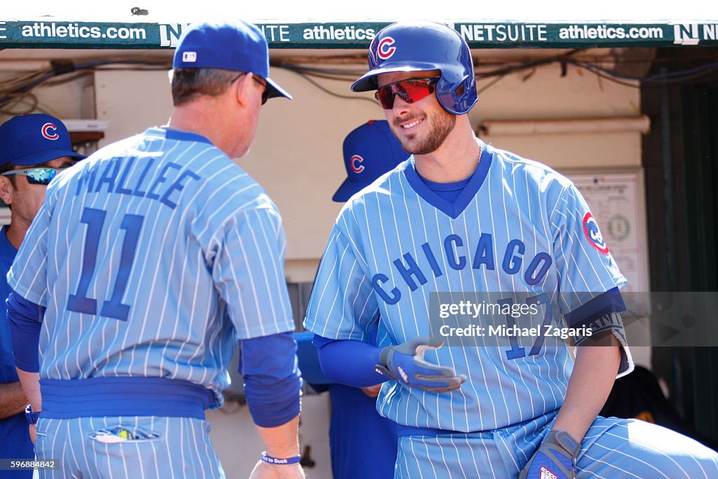 Chicago Cubs v Oakland Athletics