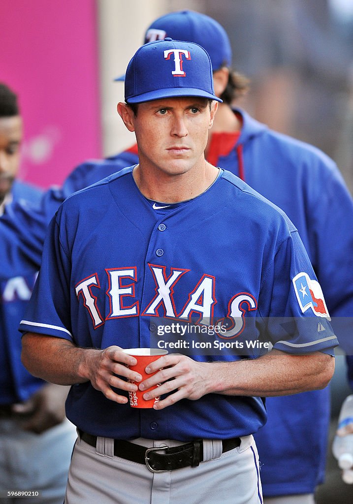 MLB: SEP 05 Rangers at Angels