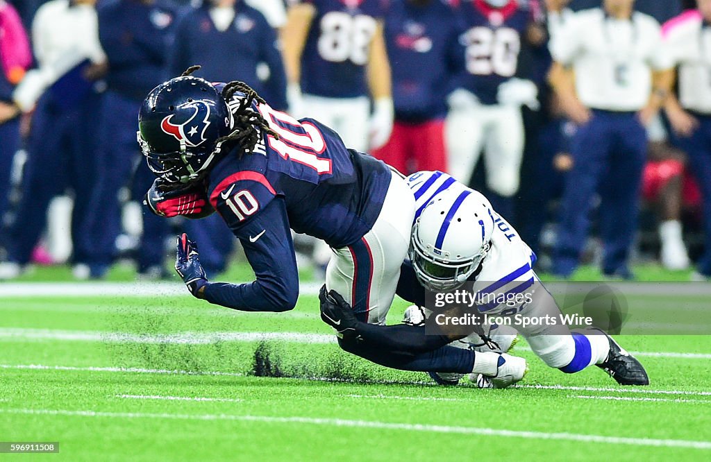 NFL: OCT 08 Colts at Texans