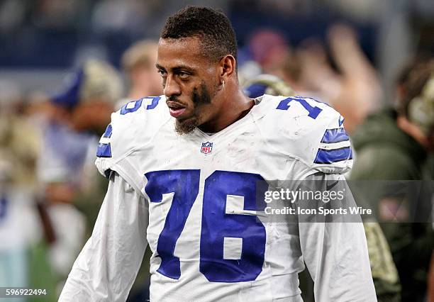 Dallas Cowboys Defensive End Greg Hardy [11364] during the NFL regular season game game between the Dallas Cowboys and the Philadelphia Eagles at...