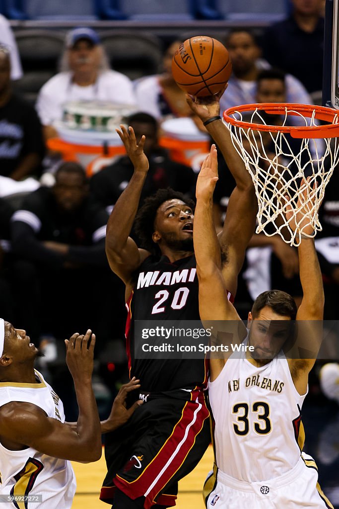 NBA: OCT 23 Preseason - Heat at Pelicans