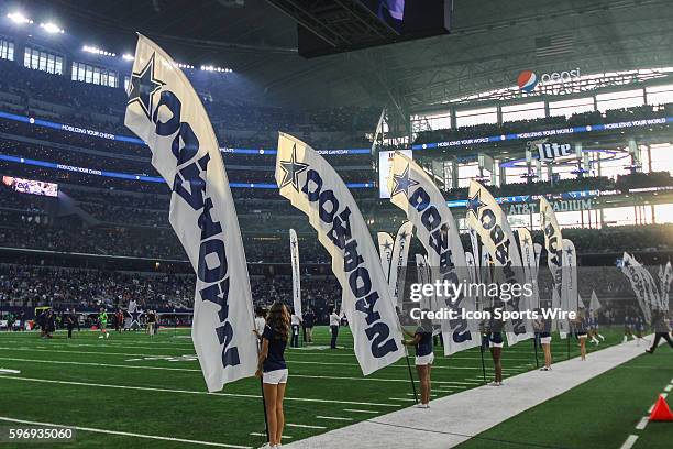 Former Dallas Cowboys Darren Woodson was honored during halftime into the Dallas Cowboys Ring of Honor during the game between the Dallas Cowboys and...