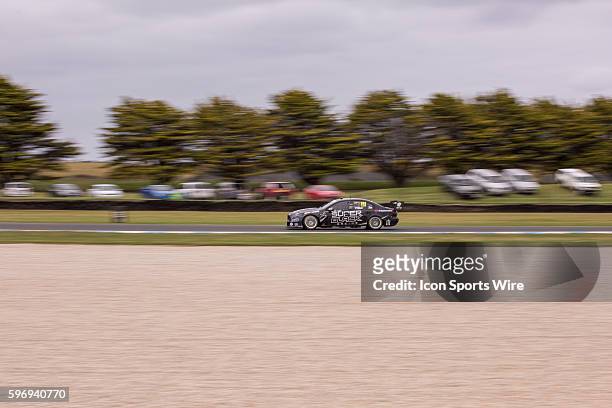 Andre Heimgartner of Super Black Racing during qualifying for the V8 Supercars WD-40 Philip Island Supersprint held at Philip Island Circuit, Philip...