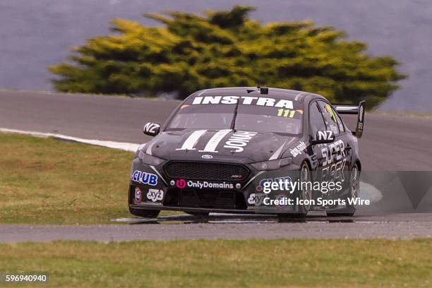 Andre Heimgartner of Super Black Racing during qualifying for the V8 Supercars WD-40 Philip Island Supersprint held at Philip Island Circuit, Philip...