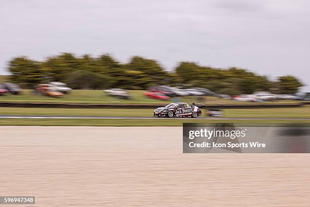 Rick Kelly of Nissan Motorsport during qualifying for the V8 Supercars WD-40 Philip Island Supersprint held at Philip Island Circuit, Philip Island,...