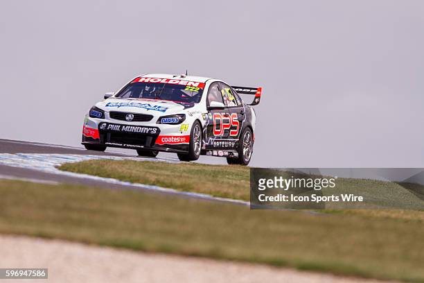Nick Percat of Repair Management Australia Racing during practice for the V8 Supercars WD-40 Philip Island Supersprint held at Philip Island Circuit,...