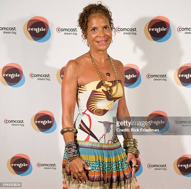 Motown Records president Sylvia Rhone at the BET Centric Network launch party on Martha's Vineyard on Thursday, August 20, 2009. The party was hosted...