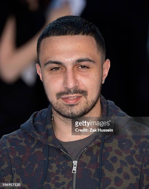 Adam Deacon arriving at the European Premiere of Magic Mike XXL in Leicester Square, London.
