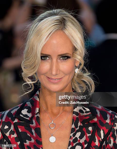 Lady Victoria Hervey arriving at the European Premiere of Magic Mike XXL in Leicester Square, London.