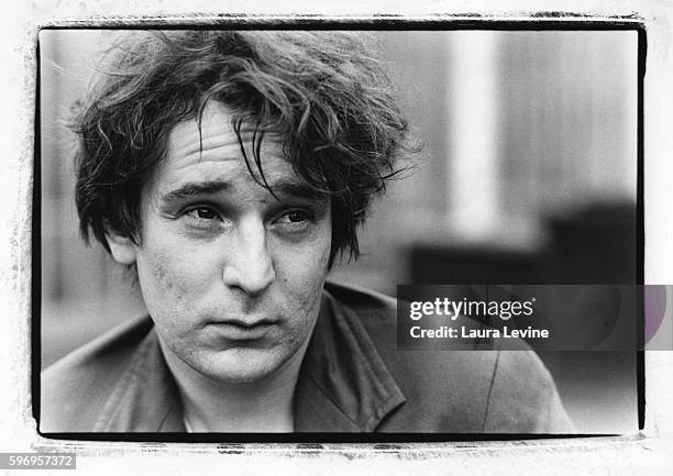 Alex Chilton on the roof of the Iroquois Hotel, New York City.