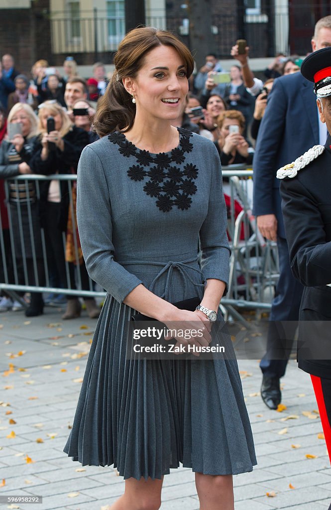 UK - The Duchess of Cambridge Visits Chance UK in London