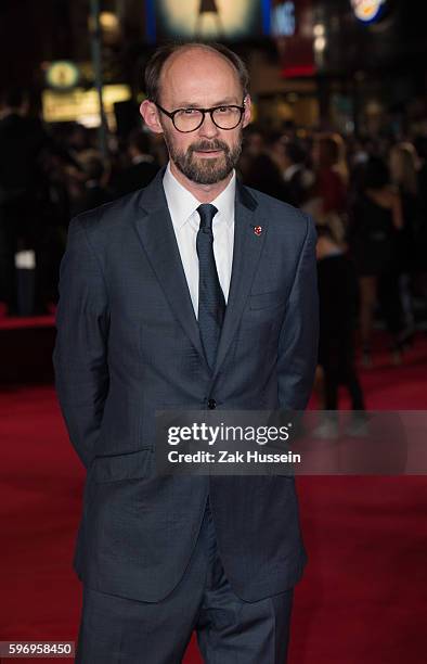 James Gay-Rees arriving at the World Premiere of "Ronaldo" at the Vue West End in London