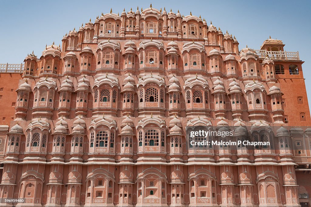 Hawa Mahal, Palace of Winds, Jaipur, Rajasthan, India