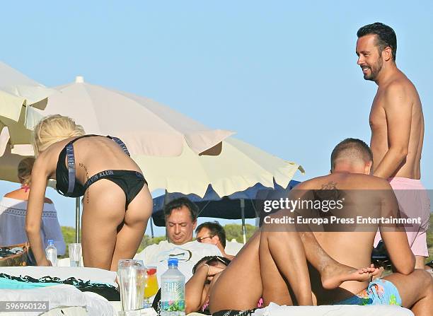 Ylenia Padilla is seen on August 2, 2016 in Ibiza, Spain.