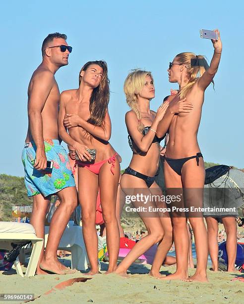 Ylenia Padilla is seen on August 2, 2016 in Ibiza, Spain.