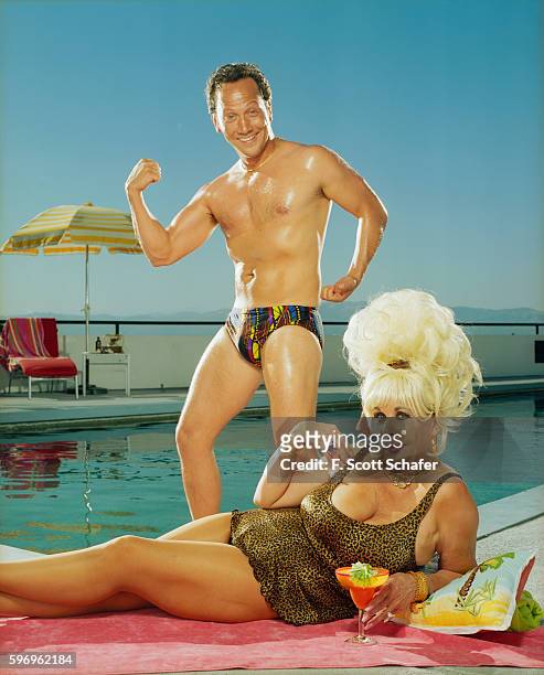 Actor Rob Schneider is photographed for Stuff Magazine in 2005 in Los Angeles, California.