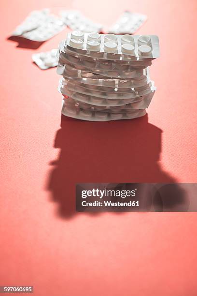Packs Of Pills High-Res Stock Photo
