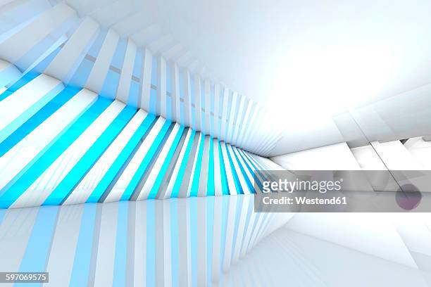 empty modern interior, 3d rendering - ceiling stock illustrations
