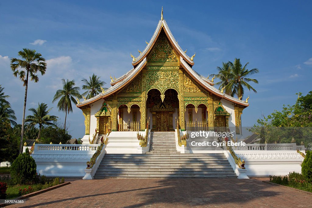 Wat Haw Pha Bang temple Luang Prabang, Laos