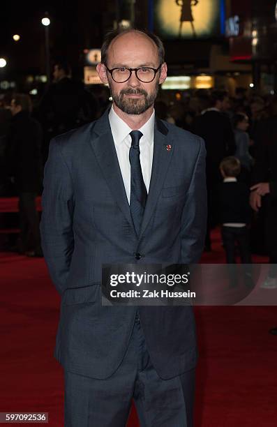 James Gay-Rees arriving at the World Premiere of "Ronaldo" at the Vue West End in London
