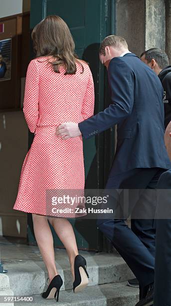 Catherine, Duchess of Cambridge visits the XLP Project in London
