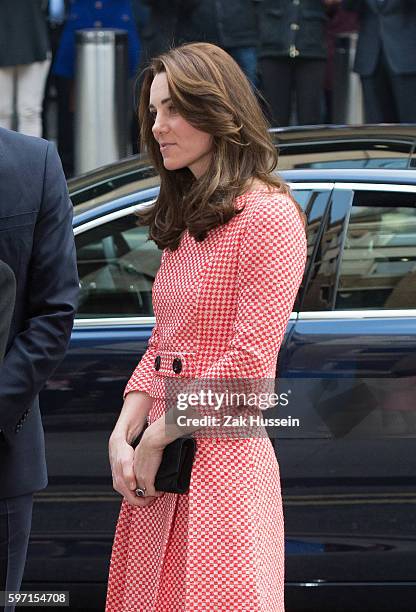 Catherine, Duchess of Cambridge visits the XLP Project in London